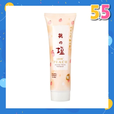 THERAMED Japanese Sea Salt Scrub - Peach 400g