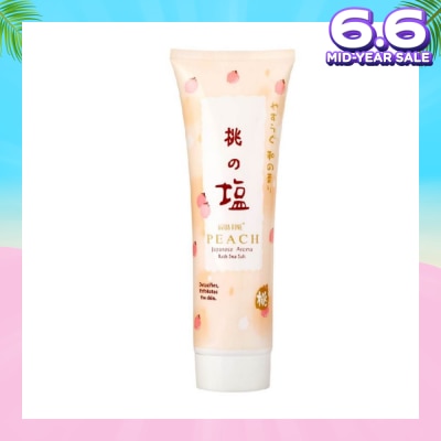 THERAMED Japanese Sea Salt Scrub - Peach 400g