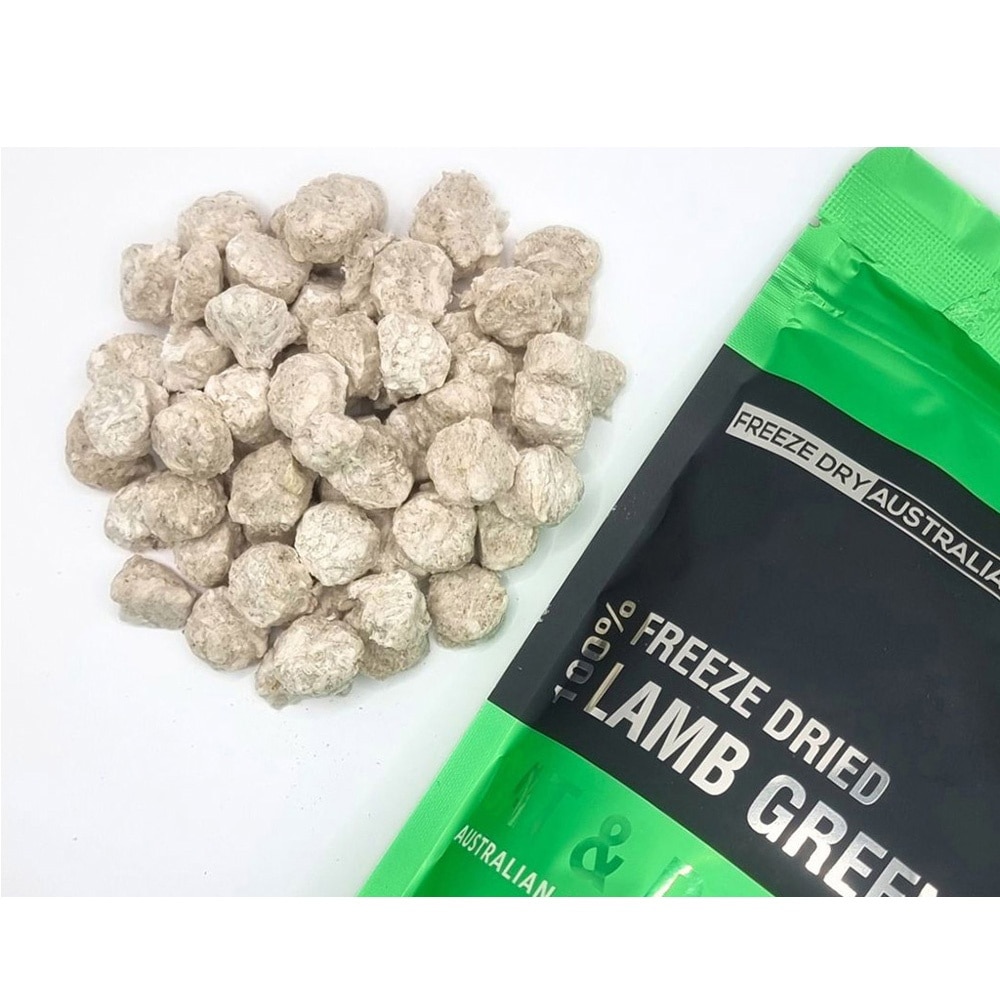 Freeze Dried Lamb Green Tripe Cat and Dog Treats 80g