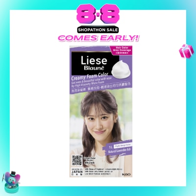 LIESE - Blauné Creamy Foam Color #1L Natural Lavender Ash 108ml