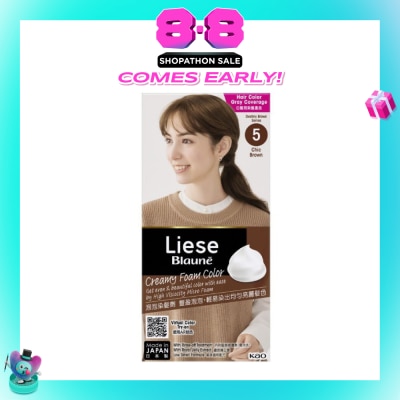 LIESE - Blauné Creamy Foam Color #5 Chic Brown 108ml