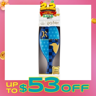 WET BRUSH Harry Potter (House Of Ravenclaw), Effortless And Pain Free Detangling Prevents Damaging Or Breaking The Hair 1s