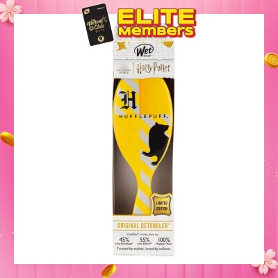 WET BRUSH Harry Potter (House Of Hufflepuff), Effortless And Pain Free Detangling Prevents Damaging Or Breaking The Hair 1s