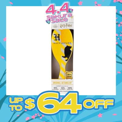 WET BRUSH - Harry Potter (House Of Hufflepuff), Effortless And Pain Free Detangling Prevents Damaging Or Breaking The Hair 1s