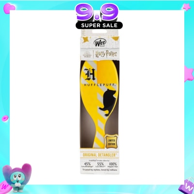 WET BRUSH - Harry Potter (House Of Hufflepuff), Effortless And Pain Free Detangling Prevents Damaging Or Breaking The Hair 1s image