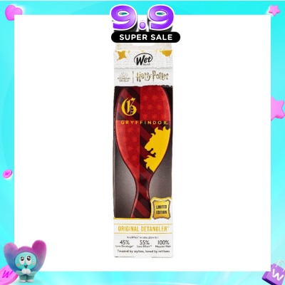 WET BRUSH - Harry Potter (House Of Gryffindor), Effortless And Pain Free Detangling Prevents Damaging Or Breaking The Hair 1s image