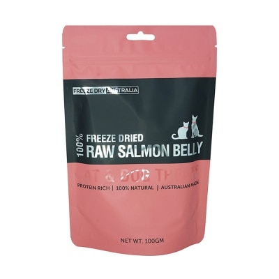 FREEZE DRY AUSTRALIA - Freeze Dried Raw Salmon Belly Cat and Dog Treats 100g image