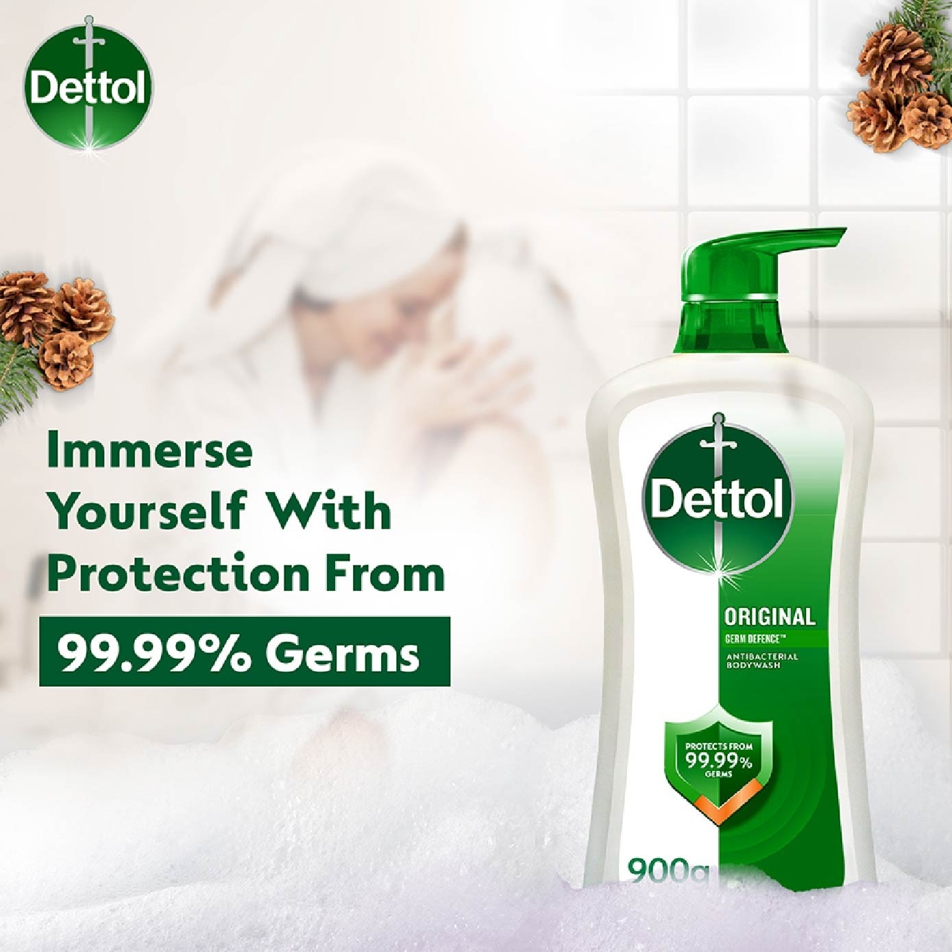 Anti-Bacterial Body Wash Original 950ml