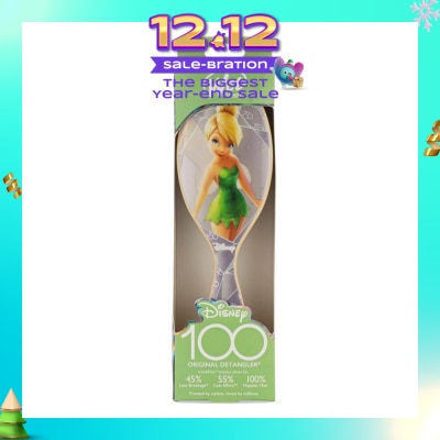 WET BRUSH Disney 100 (Tinkerbell), Effortless And Pain Free Detangling Prevents Damaging Or Breaking The Hair 1s
