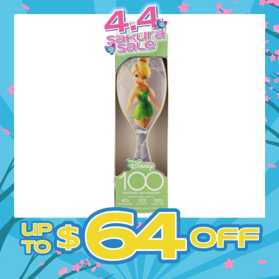 WET BRUSH - Disney 100 (Tinkerbell), Effortless And Pain Free Detangling Prevents Damaging Or Breaking The Hair 1s