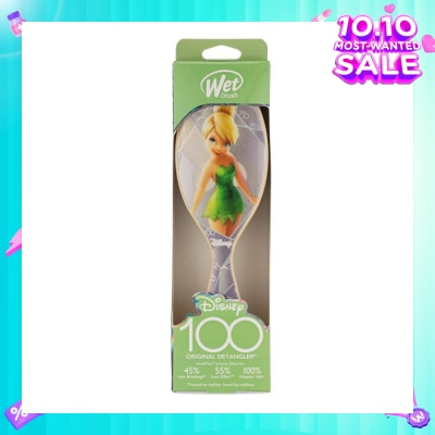 WET BRUSH Disney 100 (Tinkerbell), Effortless And Pain Free Detangling Prevents Damaging Or Breaking The Hair 1s