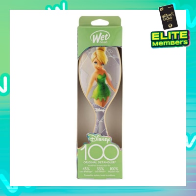 WET BRUSH Disney 100 (Tinkerbell), Effortless And Pain Free Detangling Prevents Damaging Or Breaking The Hair 1s