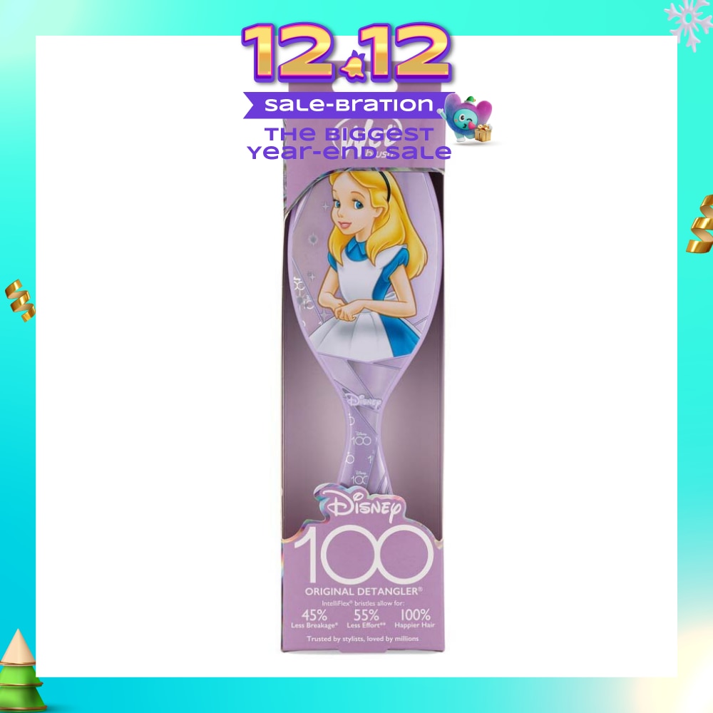 Disney 100 (Alice In Wonderland), Effortless And Pain Free Detangling Prevents Damaging Or Breaking The Hair 1s