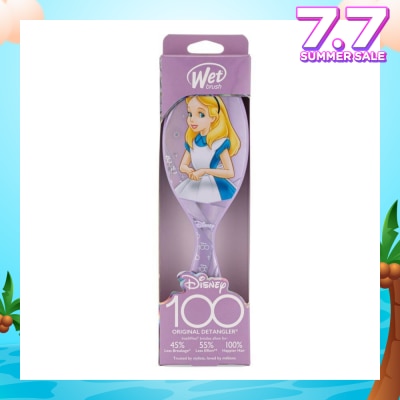 WET BRUSH Disney 100 (Alice In Wonderland), Effortless And Pain Free Detangling Prevents Damaging Or Breaking The Hair 1s