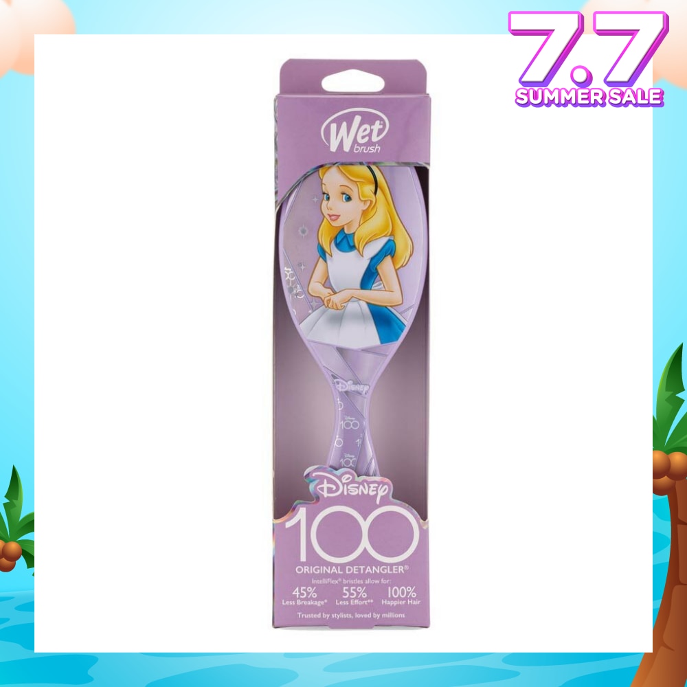 Disney 100 (Alice In Wonderland), Effortless And Pain Free Detangling Prevents Damaging Or Breaking The Hair 1s