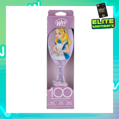 WET BRUSH Disney 100 (Alice In Wonderland), Effortless And Pain Free Detangling Prevents Damaging Or Breaking The Hair 1s