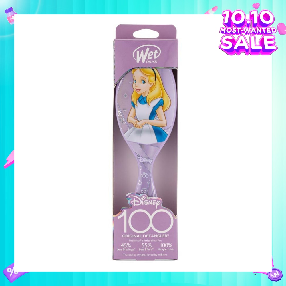 Disney 100 (Alice In Wonderland), Effortless And Pain Free Detangling Prevents Damaging Or Breaking The Hair 1s