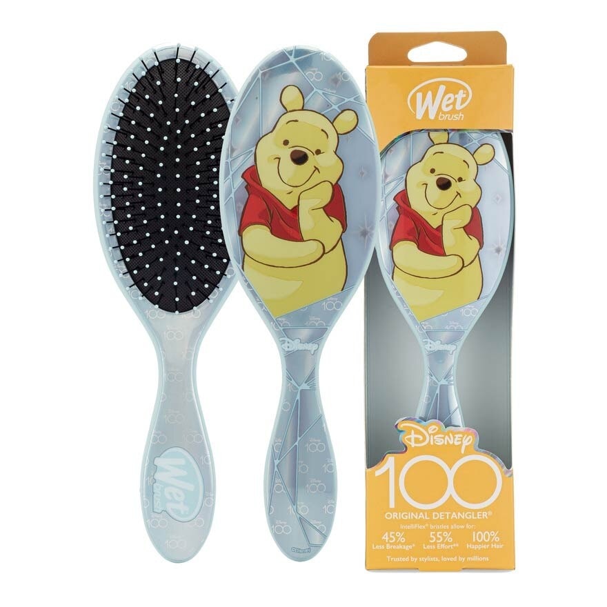 Disney 100 (Winnie The Pooh), Effortless And Pain Free Detangling Prevents Damaging Or Breaking The Hair 1s