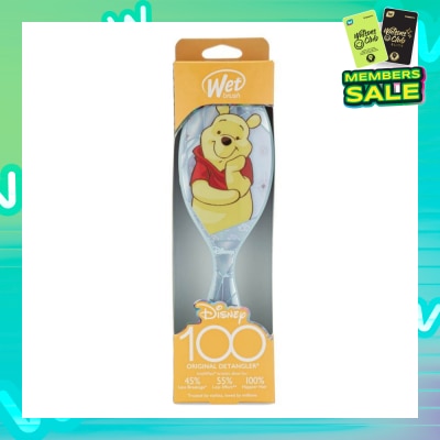 WET BRUSH Disney 100 (Winnie The Pooh), Effortless And Pain Free Detangling Prevents Damaging Or Breaking The Hair 1s