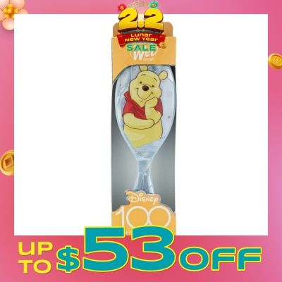 WET BRUSH Disney 100 (Winnie The Pooh), Effortless And Pain Free Detangling Prevents Damaging Or Breaking The Hair 1s