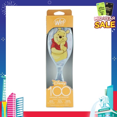 WET BRUSH Disney 100 (Winnie The Pooh), Effortless And Pain Free Detangling Prevents Damaging Or Breaking The Hair 1s