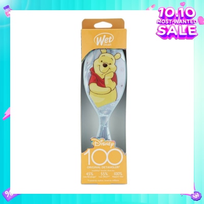 WET BRUSH Disney 100 (Winnie The Pooh), Effortless And Pain Free Detangling Prevents Damaging Or Breaking The Hair 1s