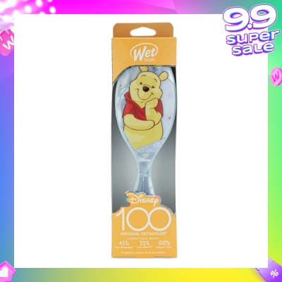 WET BRUSH Disney 100 (Winnie The Pooh), Effortless And Pain Free Detangling Prevents Damaging Or Breaking The Hair 1s