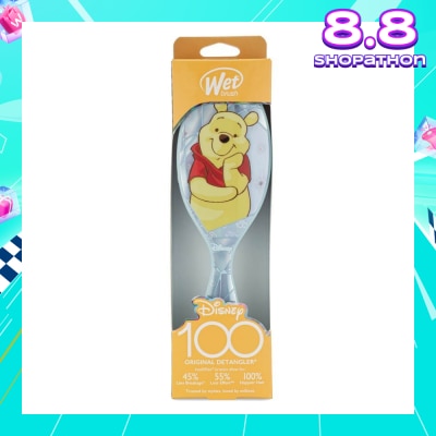 WET BRUSH Disney 100 (Winnie The Pooh), Effortless And Pain Free Detangling Prevents Damaging Or Breaking The Hair 1s