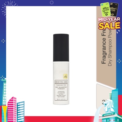 KRISTIN ESS HAIR Fragrance Free Dry Shampoo Powder (Replenish Volume +& Oil Absorbing) 37g