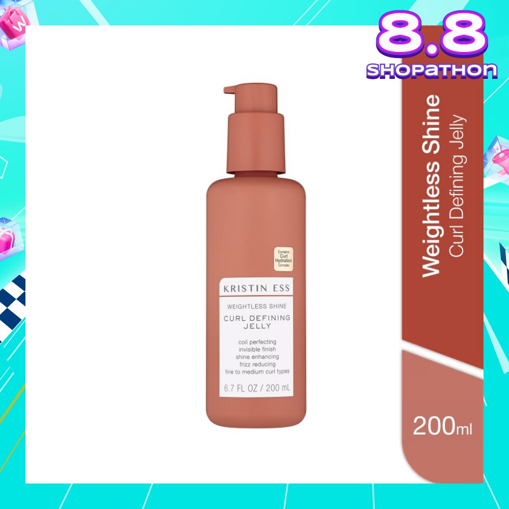 Weightless Shine Curl Defining Jelly (Fine To Medium Curl Types & Reduce Frizz) 200ml