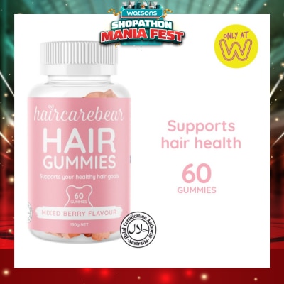 HAIRCAREBEAR - Hair Gummies Berry (Supports Your Healthy Hair Growth) 60s
