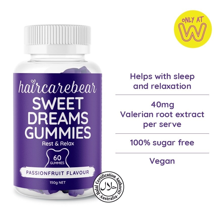 Sweet Dreams Gummies (Help You Relax, Unwind, And Recharge) 60s