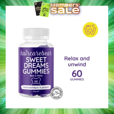 HAIRCAREBEAR - Sweet Dreams Gummies (Help You Relax, Unwind, And Recharge) 60s