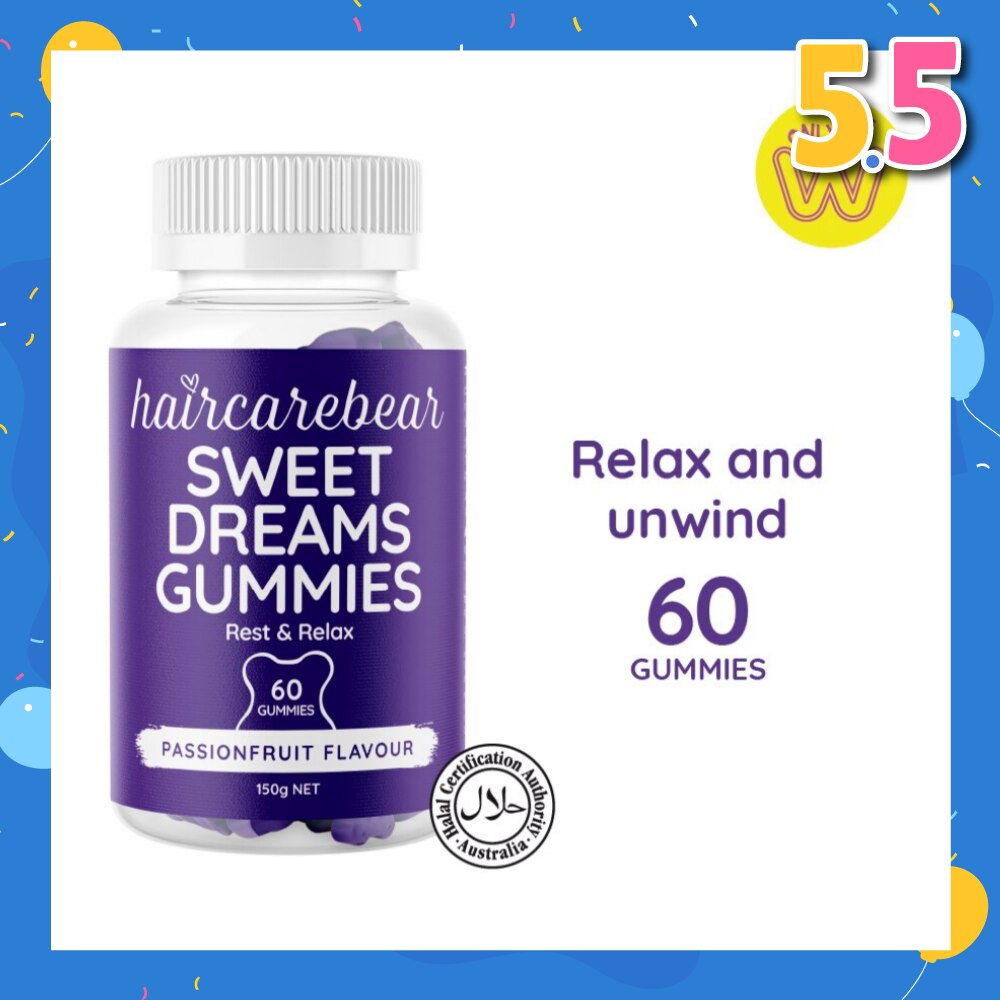 Sweet Dreams Gummies (Help You Relax, Unwind, And Recharge) 60s