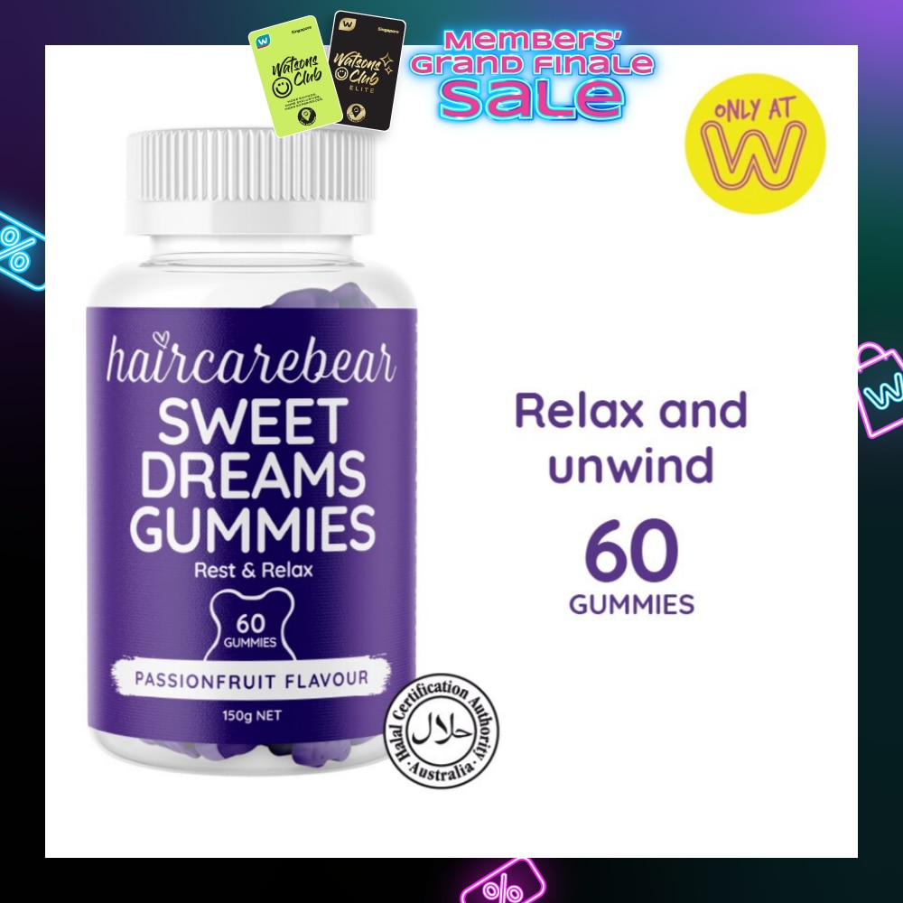 Sweet Dreams Gummies (Help You Relax, Unwind, And Recharge) 60s