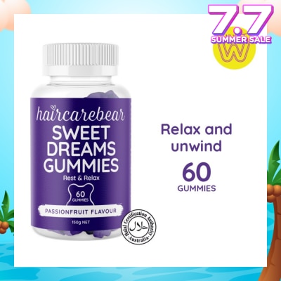 HAIRCAREBEAR Sweet Dreams Gummies (Help You Relax, Unwind, And Recharge) 60s