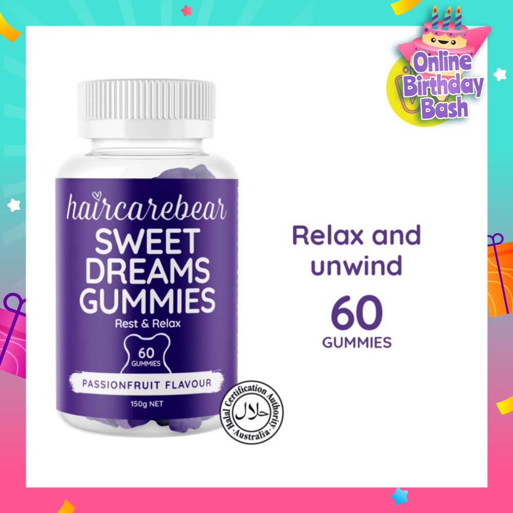 Sweet Dreams Gummies (Help You Relax, Unwind, And Recharge) 60s
