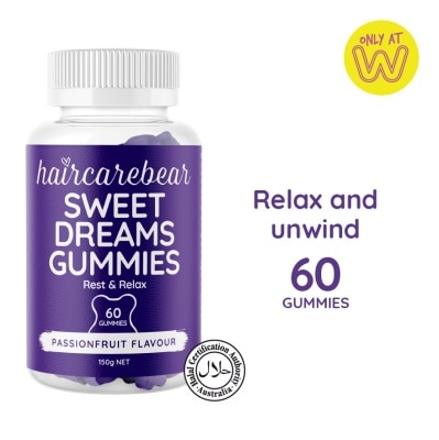 HAIRCAREBEAR Sweet Dreams Gummies (Help You Relax, Unwind, And Recharge) 60s