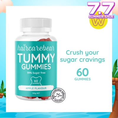 HAIRCAREBEAR Tummy Gummies (99% Sugar Free, Support Your Metabolism And Crush Sugar Cravings) 60s