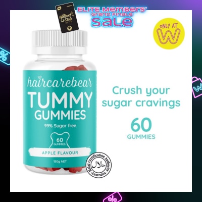 HAIRCAREBEAR Tummy Gummies (99% Sugar Free, Support Your Metabolism And Crush Sugar Cravings) 60s