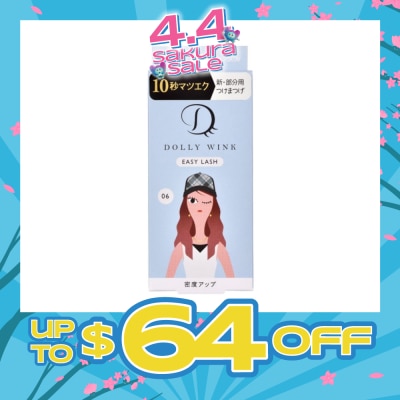 DOLLY WINK - Easy Lash 06 Voluminous (Tail Lash) 1 Pair (Expiry: Jan`2027)