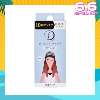 DOLLY WINK Easy Lash 06 Voluminous (Tail Lash) 1 Pair