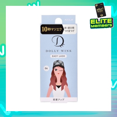 DOLLY WINK Easy Lash 06 Voluminous (Tail Lash) 1 Pair