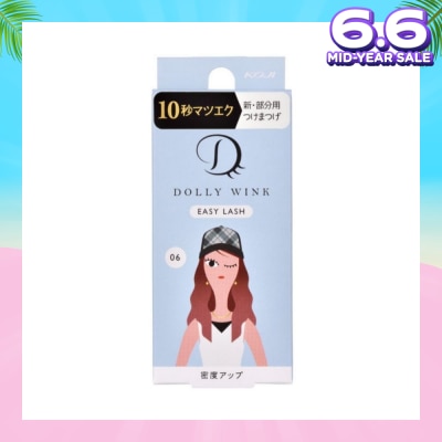 DOLLY WINK Easy Lash 06 Voluminous (Tail Lash) 1 Pair