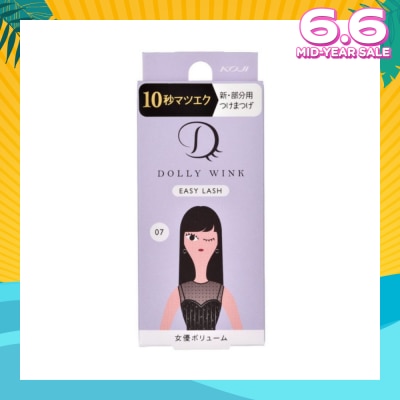 DOLLY WINK Easy Lash 07 Diva Volume (Tail Lash) 1 Pair