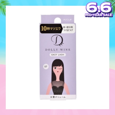 DOLLY WINK Easy Lash 07 Diva Volume (Tail Lash) 1 Pair