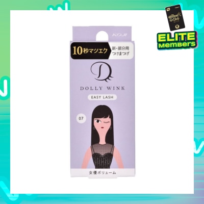DOLLY WINK Easy Lash 07 Diva Volume (Tail Lash) 1 Pair