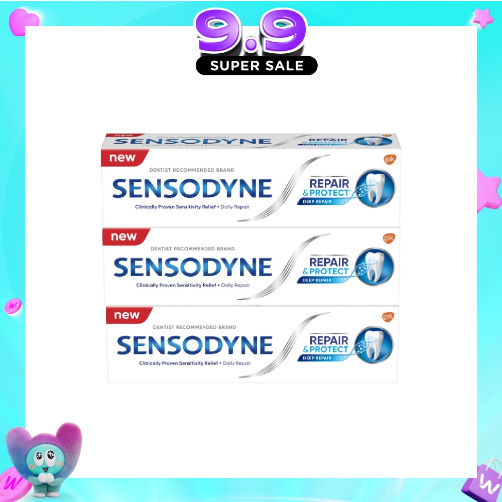 Sensitive Teeth Oral Care Toothpaste Deep Repair & Protect Bundle Set 1s image