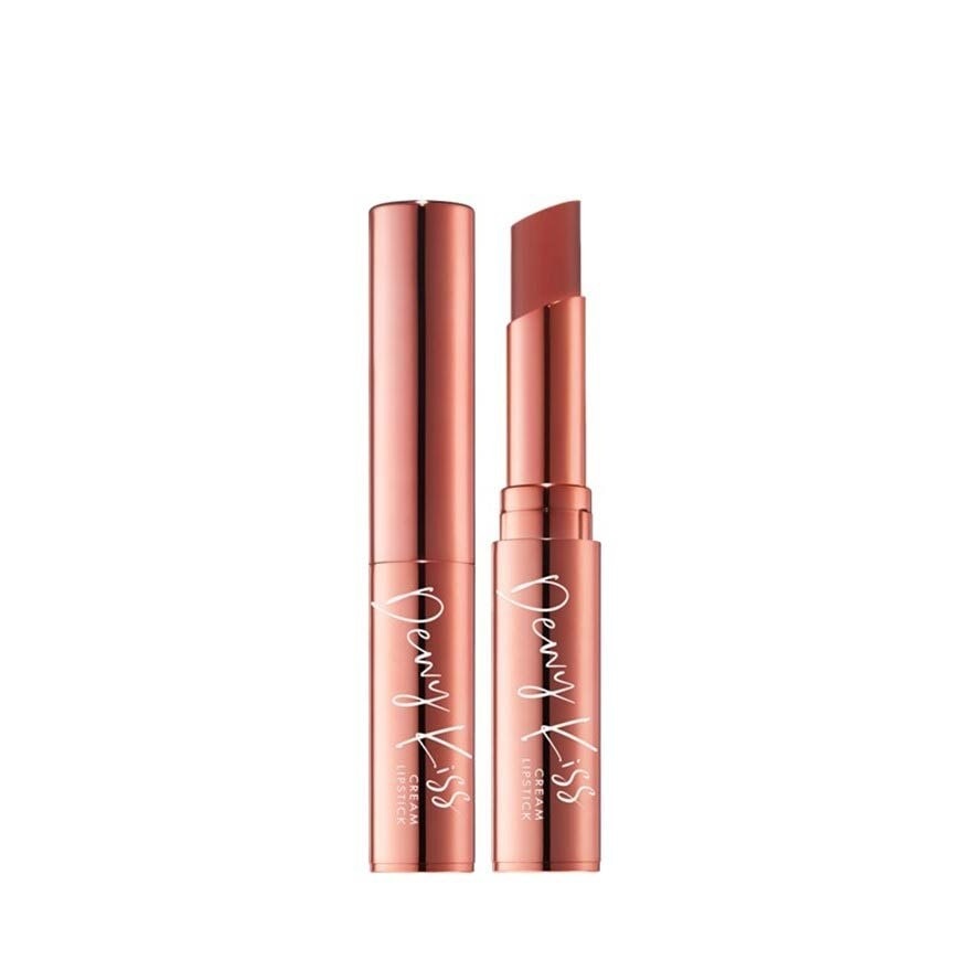 Dewy Kiss Cream Lipstick (506 Lychee) Gives You An Undeniable Kissable Pout With Juicy Shine, 3g