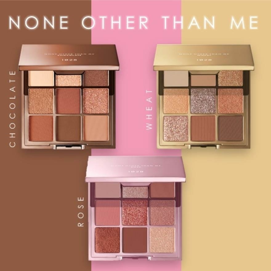 None Other Than Me Eyeshadow Palette (Chocolate) Features 9 Shades That Takes You From Day To Night, 1s